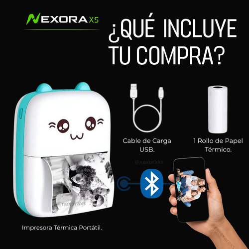 IMPRESORA TÉRMICA PORTÁTIL.